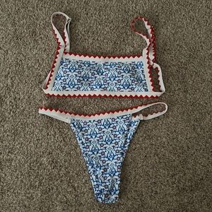 Floral Pattern Bikini